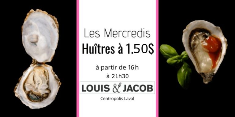 16h huitres